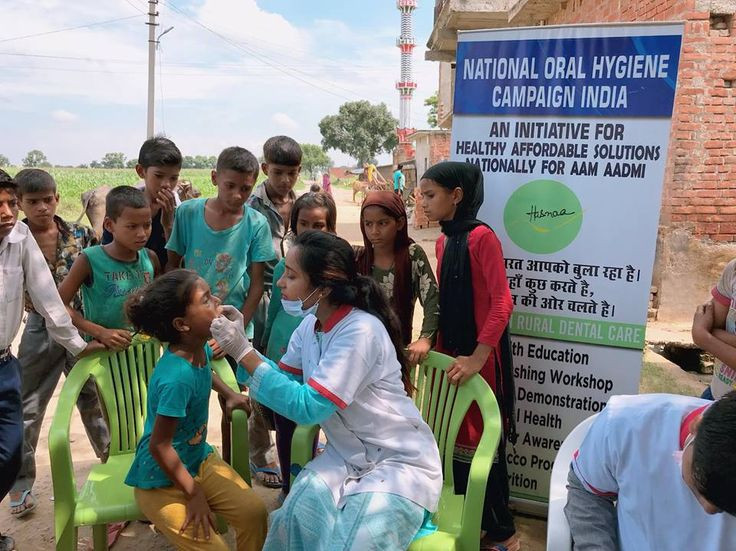Rural Oral health care camps in India