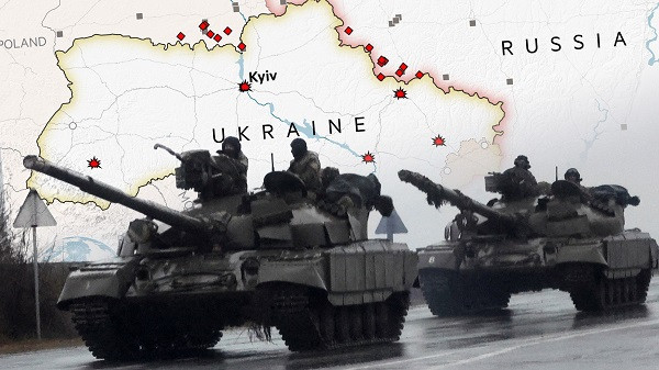 Russia attack on Ukraine (symbolic picture)