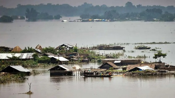 Assam Flood (symbolic picture)