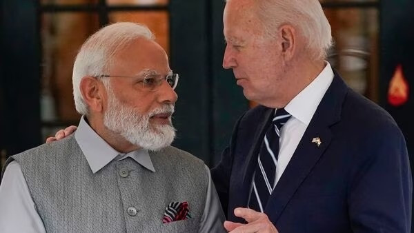 Modi and Biden (symbolic picture)