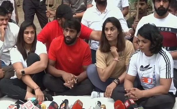 Wrestlers' Protest in Delhi (symbolic picture)