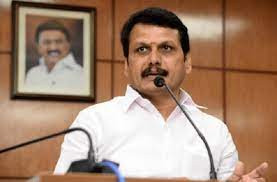 Tamil Nadu Electricity Minister V Senthil Balaj