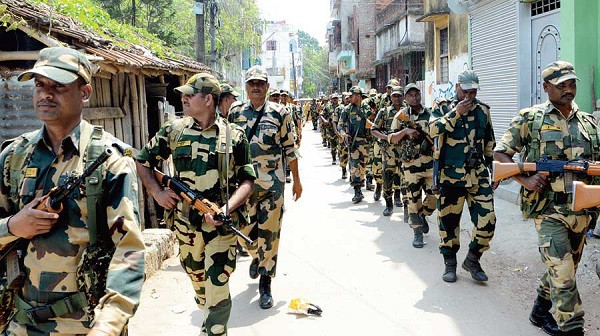 Central Forces in West Bengal (symbolic picture)
