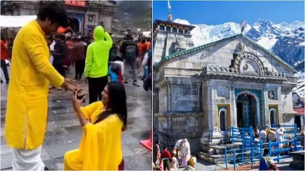 Videos, Reels in Kedarnath Temple  (symbolic picture)