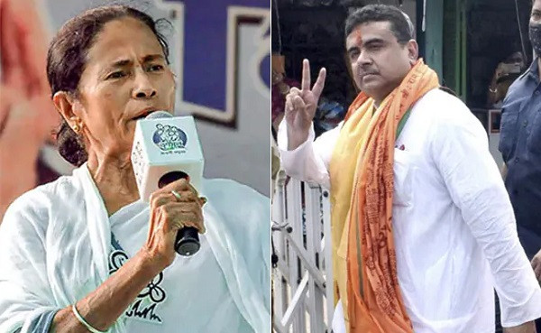 Mamata Banerjee and suvendu adhikary (symbolic picture)