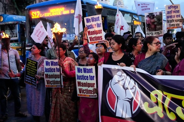 Kolkata Protest Manipur Violence (symbolic picture)