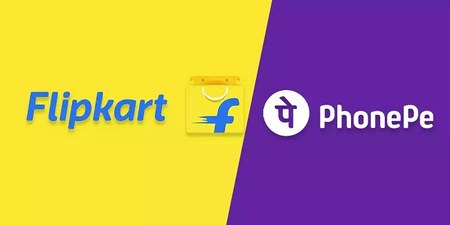 Flipkart and Phonepay(File picture)