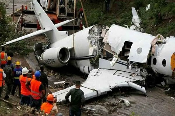 Plane Crash in Canada (symbolic picture)