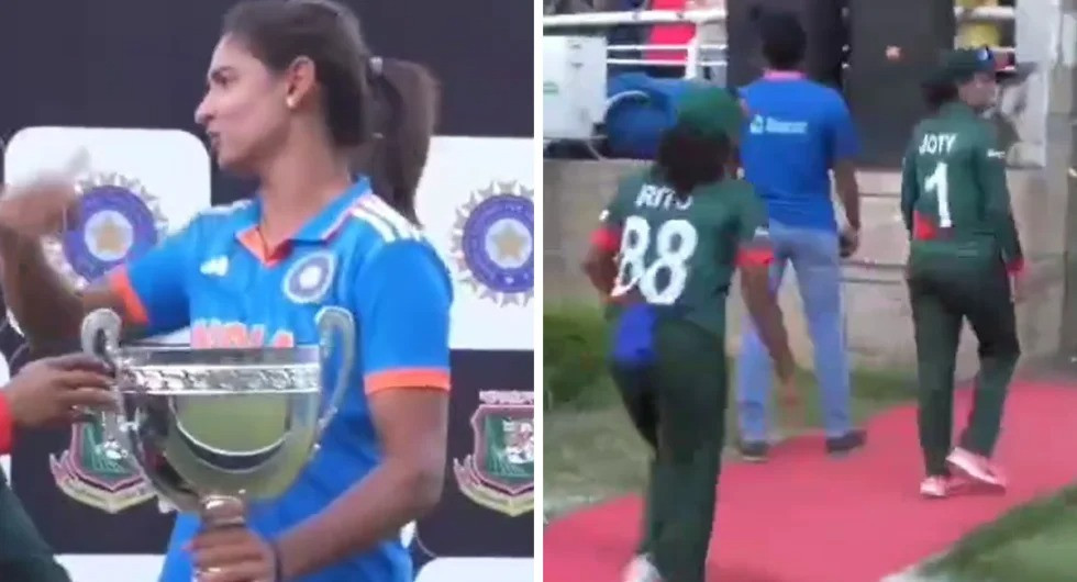 Harmanpreet Kaur, Nigar Sultana, Jyothika Dagar