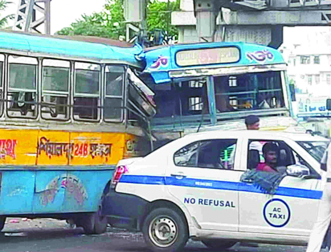 Bus Accident (symbolic picture)