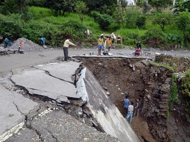Landslide Traps Kedarnath (symbolic picture)