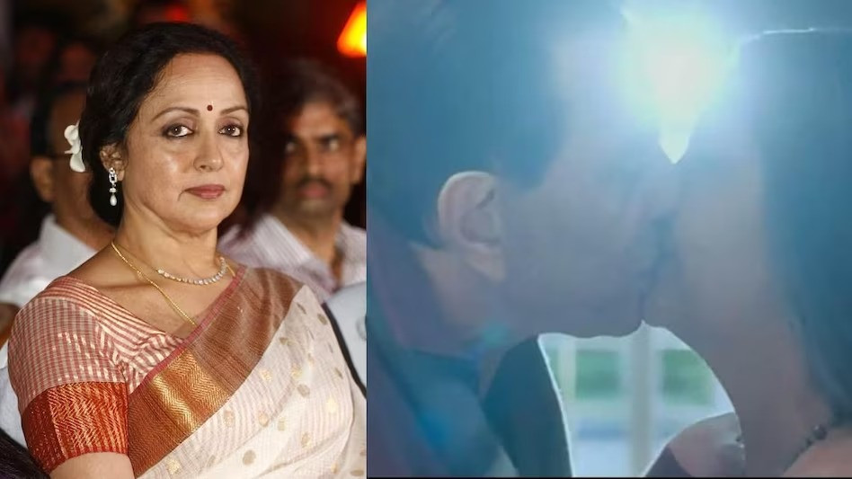Hema Malini Reacts to Dharmendra's On-Screen Kiss (symbolic picture)