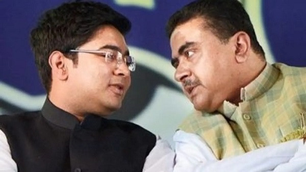 Suvendu Adhikari and Abhishek Banerjee (symbolic picture)