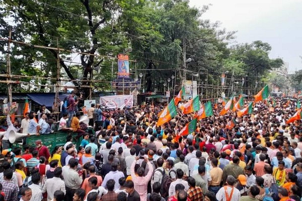BJP Youth Morcha Rally (symbolic picture)