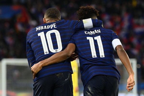 Kylian Mbappe and Kingsley Coman (symbolic picture)