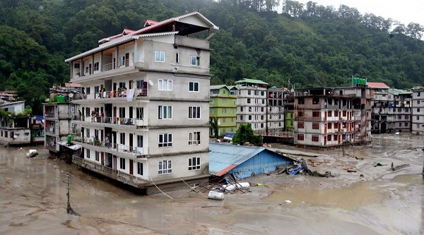 North Sikkim fluid situation (symbolic picture)