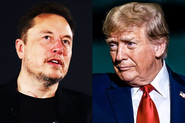 Elon Musk and Donald Trump (symbolic picture)