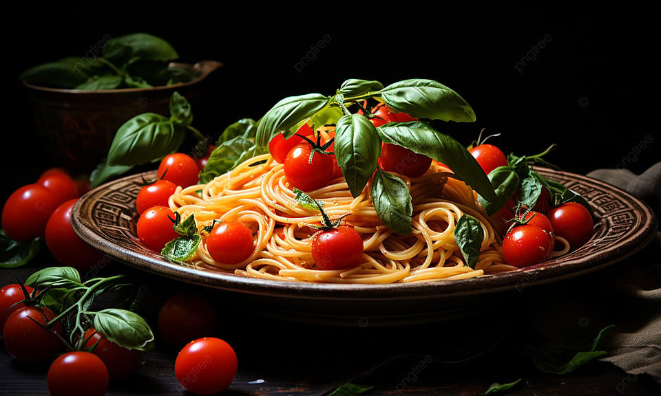 tomato pasta.