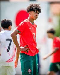 Cristiano Ronaldo Jr, Cristiano Ronaldo son debut, Portugal U-15 vs Japanpost