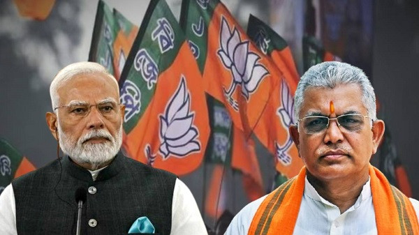 Dilip Ghosh and PM Modi (symbolic picture)