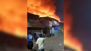 Kolkata Khidirpur market fire,