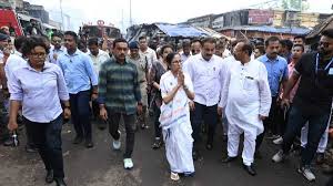 Mamata Banerjee announcement, ₹1 lakh relief traders,