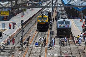 Railway stocks rally, Ircon share price, RailTel stock surge, RVNL share news,