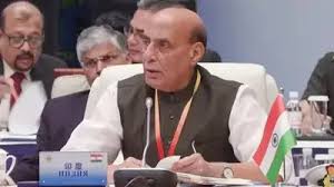 Rajnath Singh, SCO 2025, India China tensions, cross-border terrorism,
