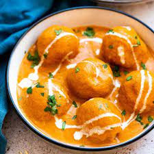 soyachunk kofta malai curry,