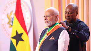 PM Modi Ghana visit, Modi in Accra, India Ghana relations