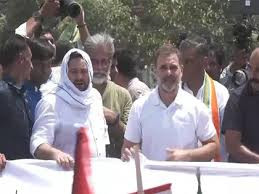 Rahul Gandhi Bihar protest, Tejashwi Yadav protest, Mahagathbandhan Bihar bandh,