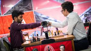D Gukesh, Fabiano Caruana, Saint Louis Rapid 2025,