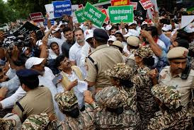 Rahul Gandhi detention, opposition leaders arrested, India protest crackdown,