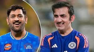 Gautam Gambhir statement, MS Dhoni India coach,