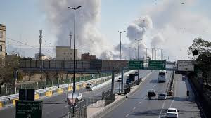 Iran war airstrike Tehran,