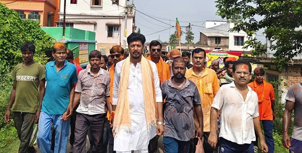 BJP's Abhinandan Yatra in Arambagh