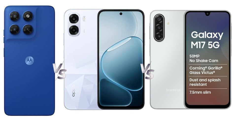 Moto G37 Power vs Oppo K14x vs Samsung Galaxy M17 5G
