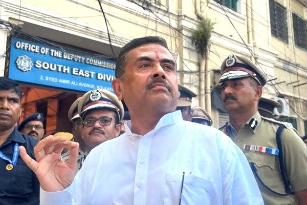 Suvendu Adhikari statement  Park Circus incident 2026,