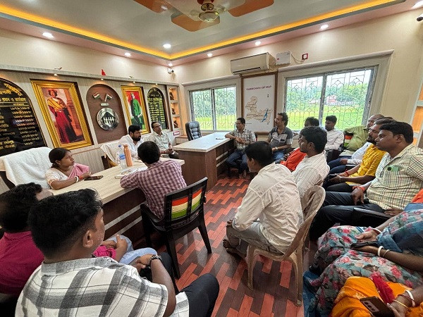 Preparatory meeting for the celebration of Raja Rammohan Roy's birth anniversary