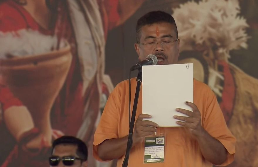 Shuvendu Adhikari takes oath as Chief Minister, huge crowd gathers at Brigade