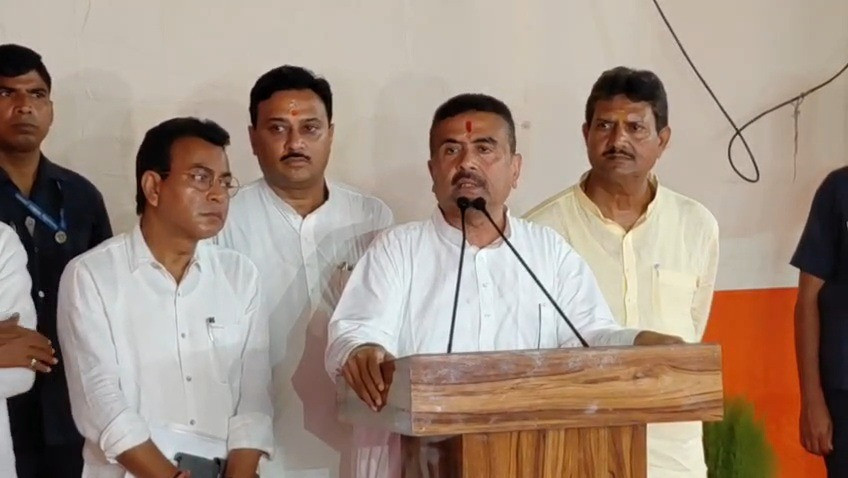 Suvendu Adhikari Howrah meeting,
