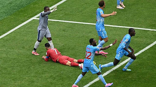 DR Congo draws with Portugal.