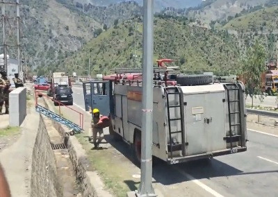 Joint security drill in Ramban ahead of Amarnath Yatra.