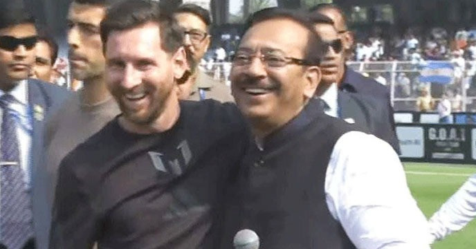 Arup Biswas in trouble in the Messi case.