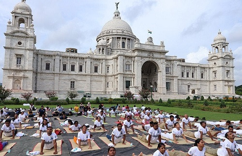 Preparations for Yoga Day are in full swing in West Bengal.