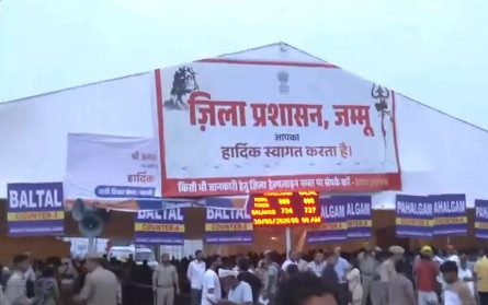 Registration for the Amarnath Yatra begins; joy and excitement among devotees.