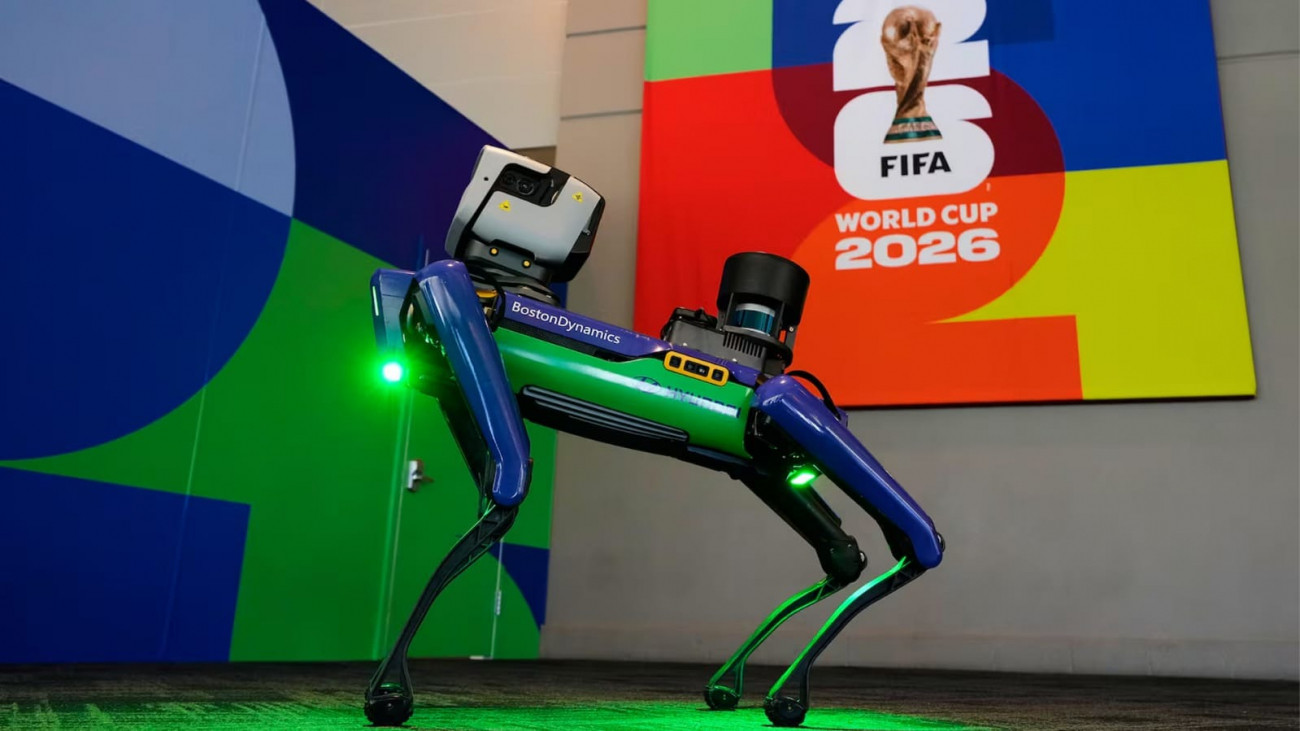 Robot dogs will be in charge of security at the Football World Cup