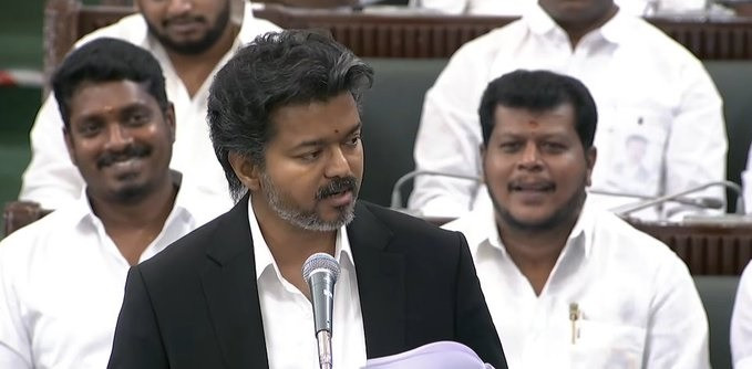 Serving the people is a duty, Chief Minister Vijay said in the Legislative Assembly.
