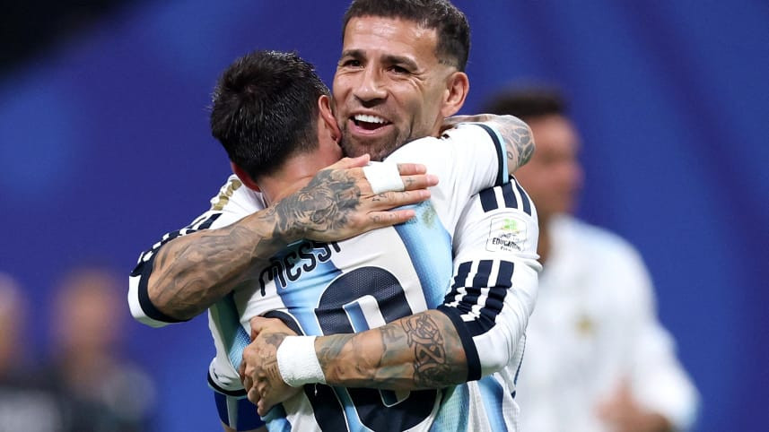 Argentina's Nicolas Otamendi retires from international football