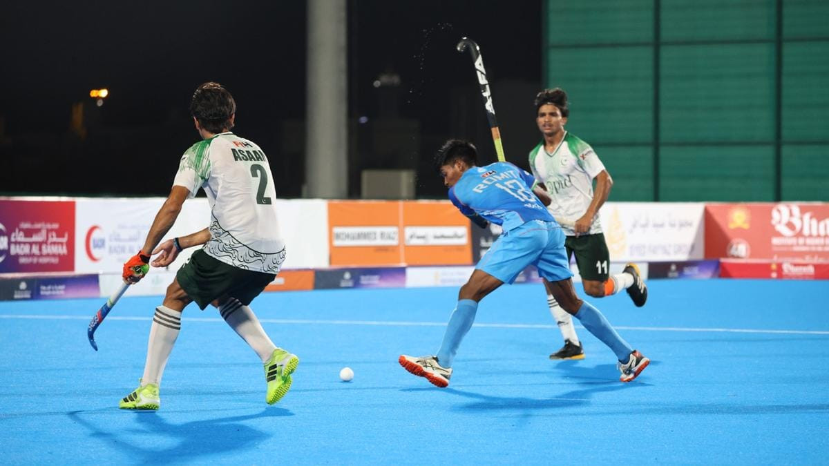 India defeated Pakistan in the Youth Hockey5s Asian Championship.